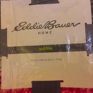 Eddie Bauer Sherpa throw